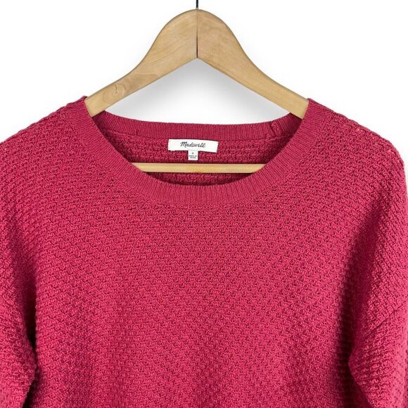 Madewell Landmark Texture Zipper Sweater - Picture 8 of 10